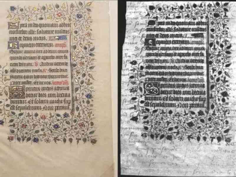 Découverte d’un texte français du 15e siècle dans une université américaine